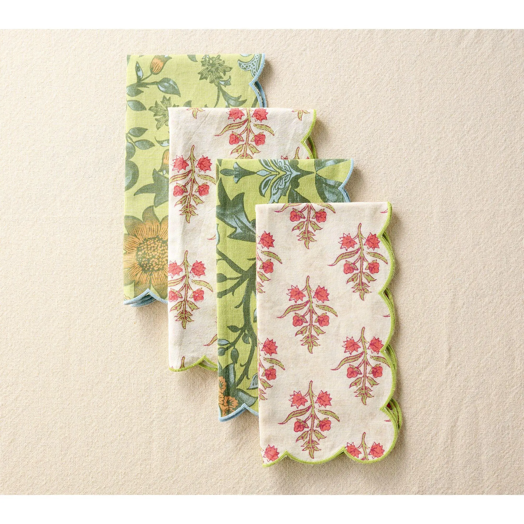 Cozy Cottage by Liz Marie Set of 4 Napkins