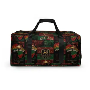 Crowned Legacy "Juneteenth 2026 Limited Edition" All-Over-Print Duffle Bag