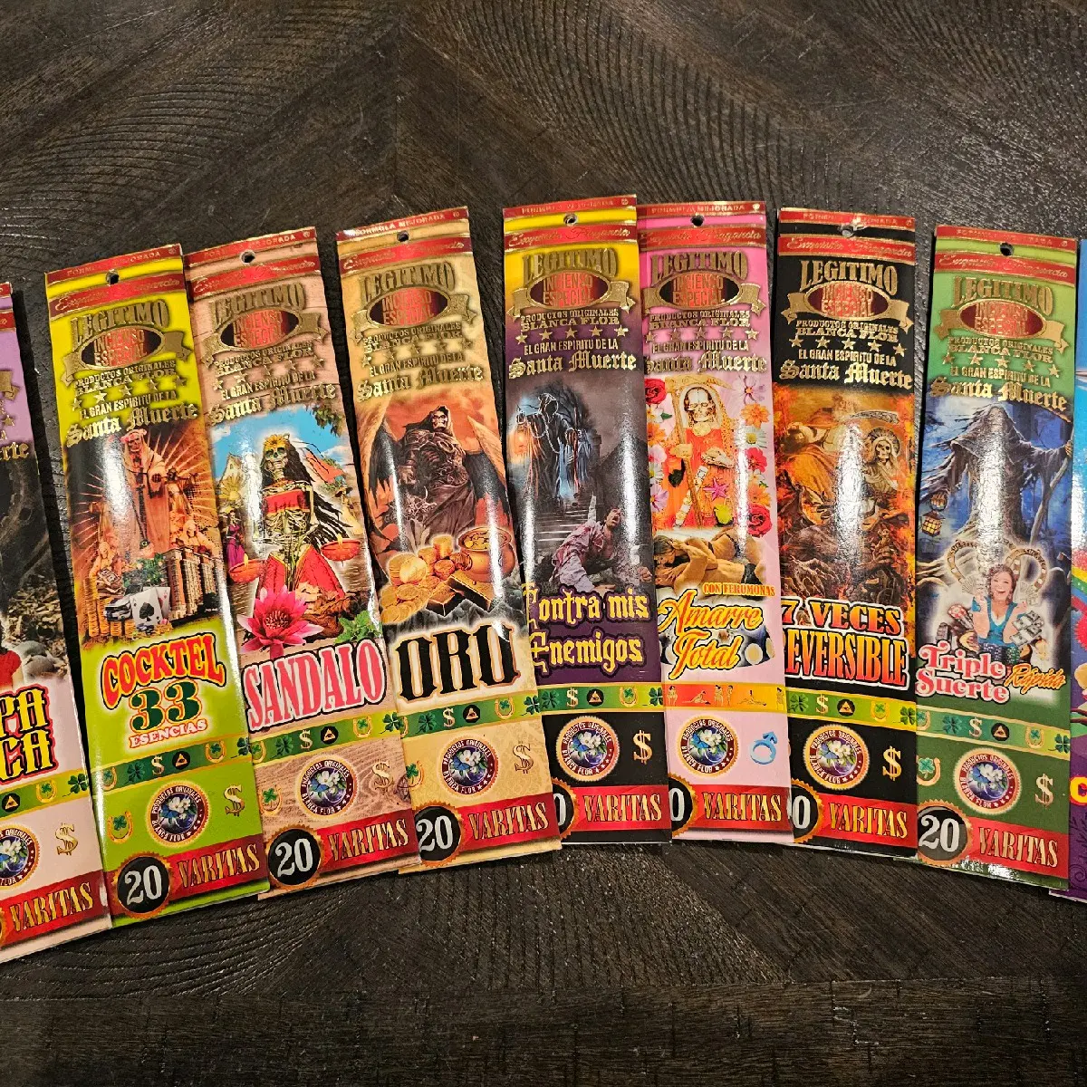 Santa Muerte Incenses