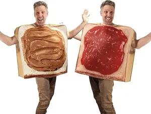 Peanut Butter and Jelly Couples Costume Dress Up Party Wear