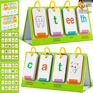 Calendar Set, Letter Learning Pocket Chart, Natural Reading Cvc Word Game, Flashcards, Home School Education Puzzle Game, Vocabulary Flashcards, Multifunction