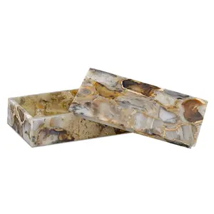Malaga Collection Box Black Agate