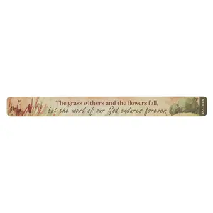 Word of Our God Endures Forever Large Magnetic Strip - Isaiah 40:8