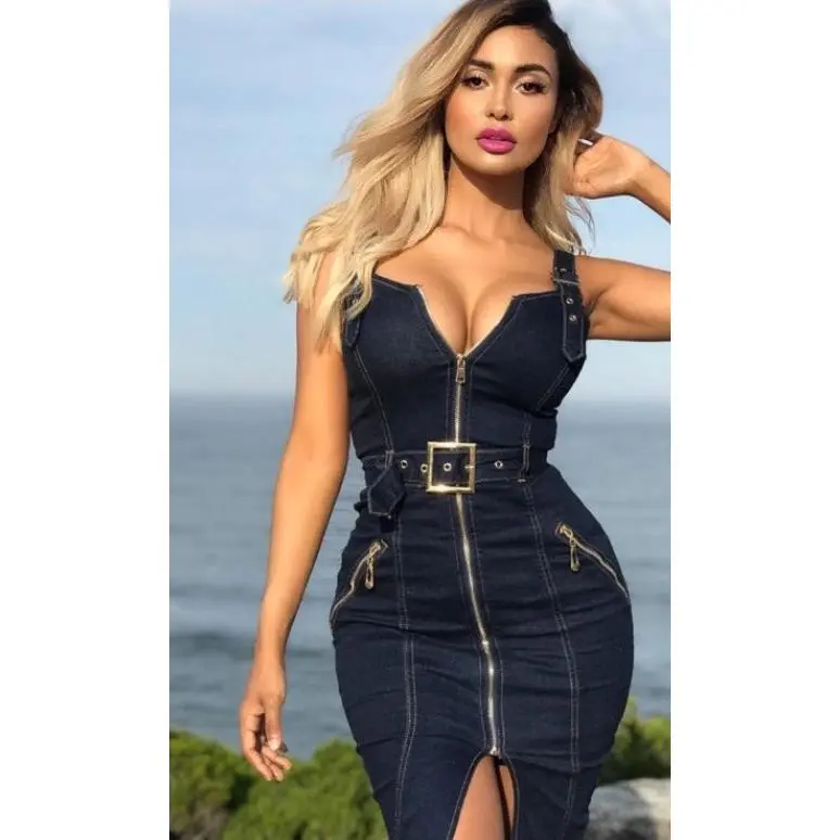 Indigo Denim Dress
