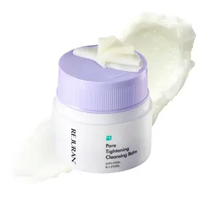 REJURAN Pore Tightening Cleansing Balm with PDRx & c-PDRN 50ml – Deep Makeup & Blackhead Cleanser with Salmon DNA & Tannin Complex – 3-Step Transforming Balm, Fragrance-Free