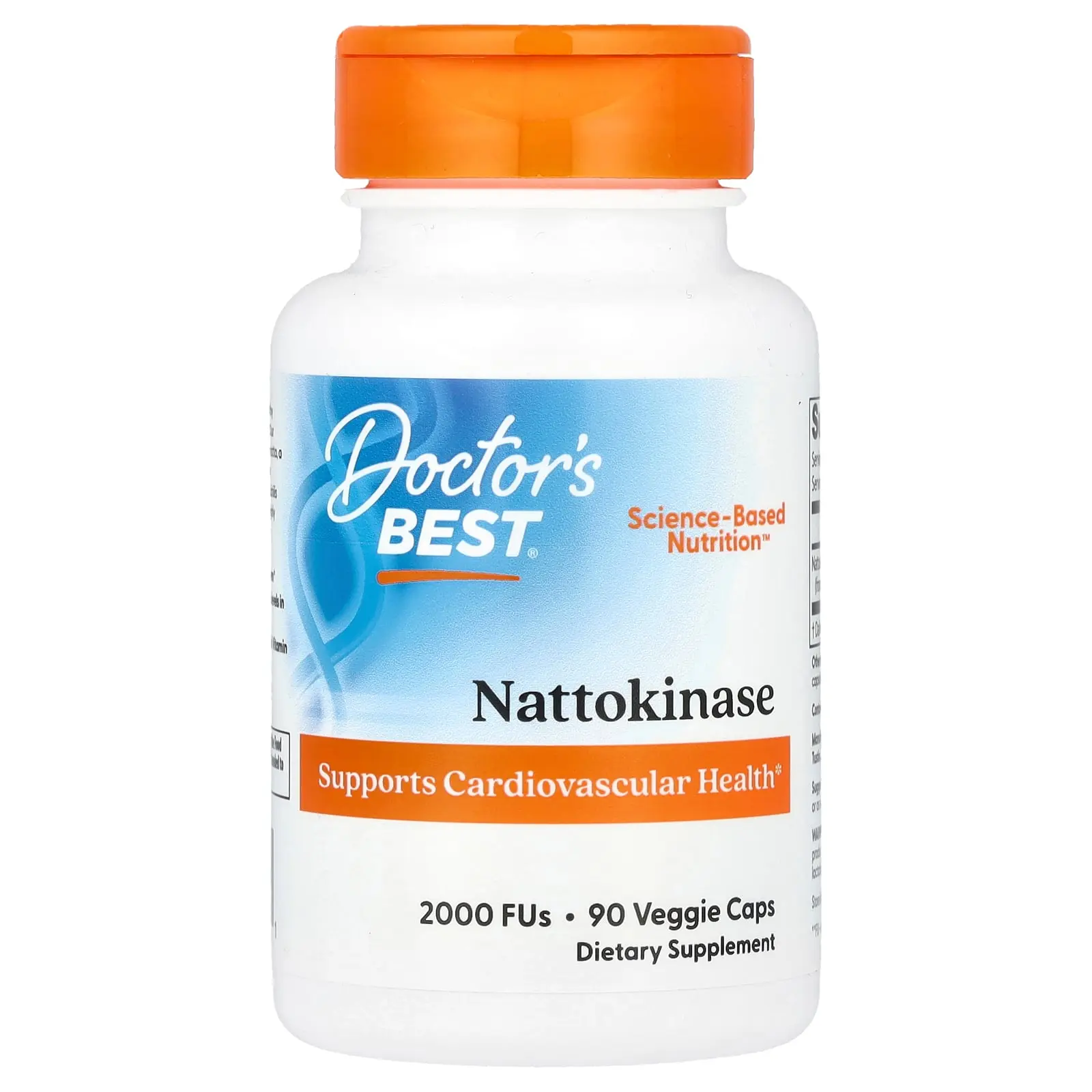 Doctor's Best Nattokinase, 2,000 FUs, 90 Veggie Caps Doctor's Best Nattokinase, 2,000 FUs, 90 Veggie Caps
