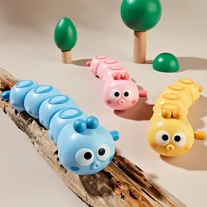 Cute Caterpillar Wind-Up Automatic Climbing Toy, Calming Educational Toy, Unisex Gift for All Occasions