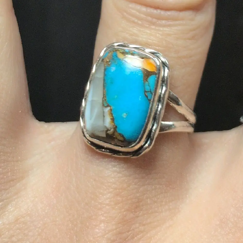 Size 5 925 Sterling Silver Rings girl dainty statement