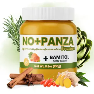 Gel Premium (Con Goji & Alcachofa) de Jengibre No+Panza - CHUPA-PANZA Premium Ginger Gel + Goji Berries + Cinnamon +. Bamitol, 8.8 Ounce (Pack of 1)