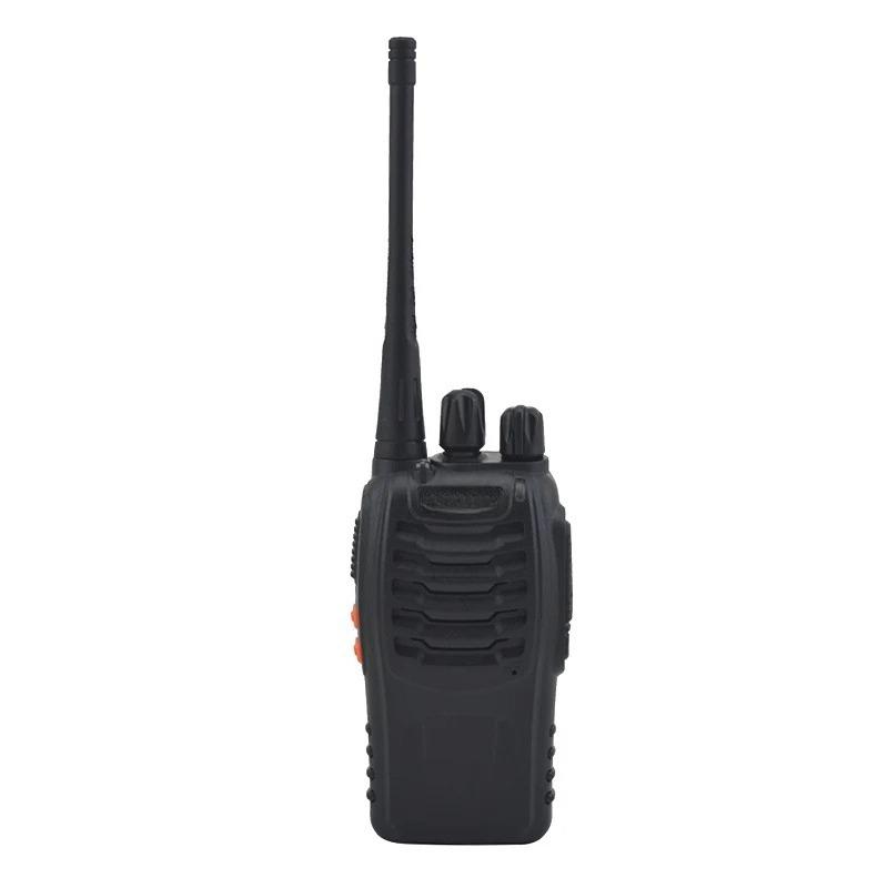 2pcs/lot BF-888S Walkie talkie UHF Two way radio 888s UHF 400-470MHz 16CH Portable Transceiver with Earpiece