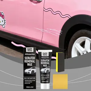 Car Scratch Repair Kit (120g + Sponge + Towel), Gentle Paint Cleaning, Polishing Without Damage, Dirt Removal, Shiny Finish, Car Care Essentials