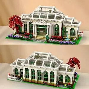 New 3792 Pieces Compatible 21353 Botanical Garden Model Flower Building Blocks, Building Block Set, Kids and Adults Gift, Birthday Present for Boys and Girls