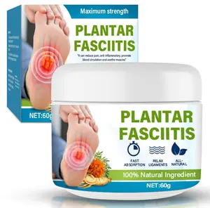 Natural Plantar Fasciitis Pain Relief Cream - Health & Therapy Care for Adults, Reduces Inflammation, Infused with Ginseng, Ginger, Cinnamon for Sore Muscles