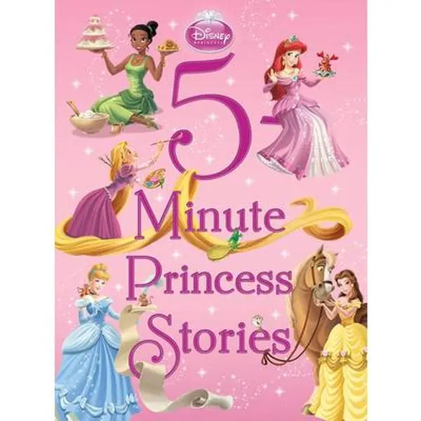 USED Book - 5-Minute Princess Stories by Disney Book Group (Hardcover) - english