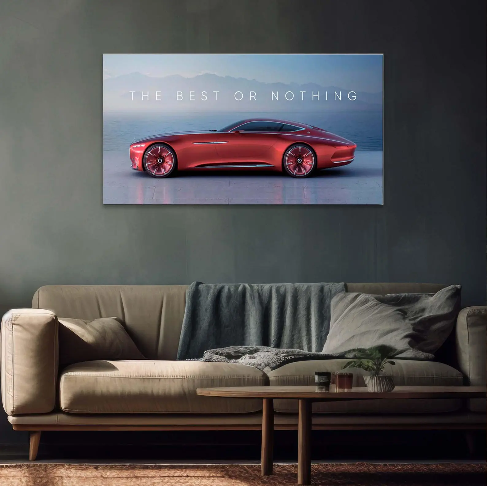 Mercedes Poster, Maybach Car Print, Luxury Car, Sports Car, Printable Art, Garage Wall Décor, Car Photography, Mercedes Maybach Wall Art