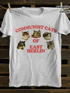 Casual Punk Rock Band T Shirt Featuring Fun Horror Themed Graphic Printed on Soft 100 Cotton for Men