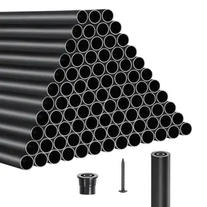 【Spotlight Day】VEVOR Metal Staircase Balusters 101 Pack 32 In Aluminum Spindles with Screws/Rail Caps