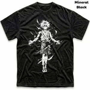 Killua X Gon Vintage T-Shirt, Hunter x Hunter Shirt, Anime Clothing, Cotton Graphic Tee, Unisex Manga Anime T-Shirt, Tredy Gift T-Shirt Top Streetwear Menswear Womenswear