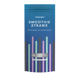 BlendJet Smoothie Straws - Set of 30