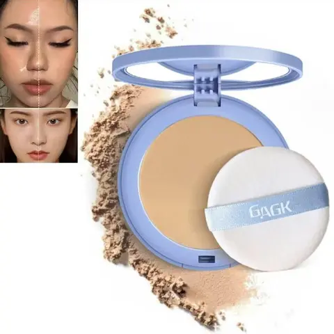 Summer Oil Control Matte Perfections PressedPowder-Waterproof Face Powder,Oil Control FacePressed Powder,Waterproof SettingPowder,Waterproof Long Lasting Finishing Powder, Makeup Setting Powder, Translucent Setting Powder