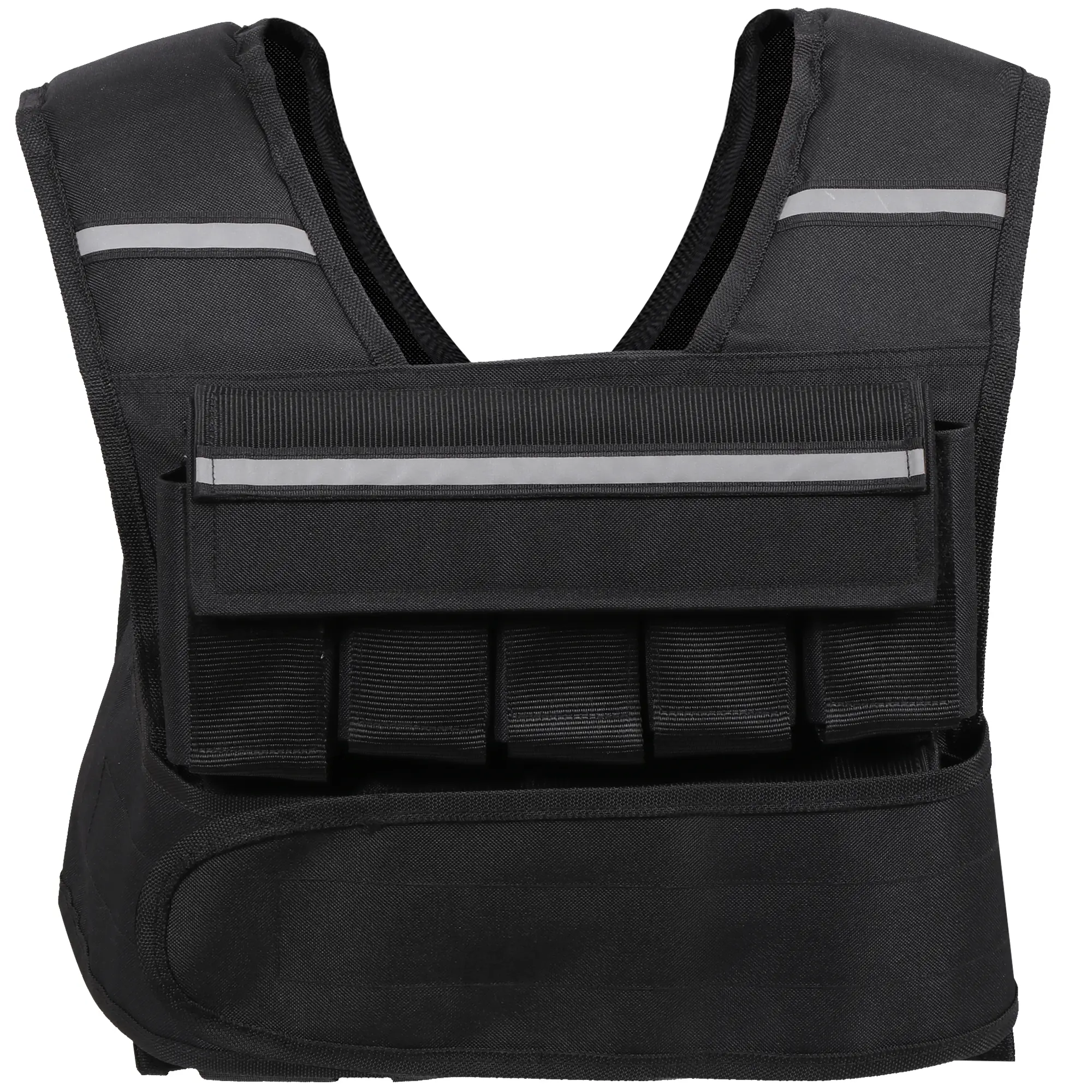 SuperDeal Adjustable Weighted Vest (30/40/60lb) for Men & Women - Removable Weights, Reflective Strips, Gym Equipment, Workout Gear for Resistance, Muscle Training & Fitness
