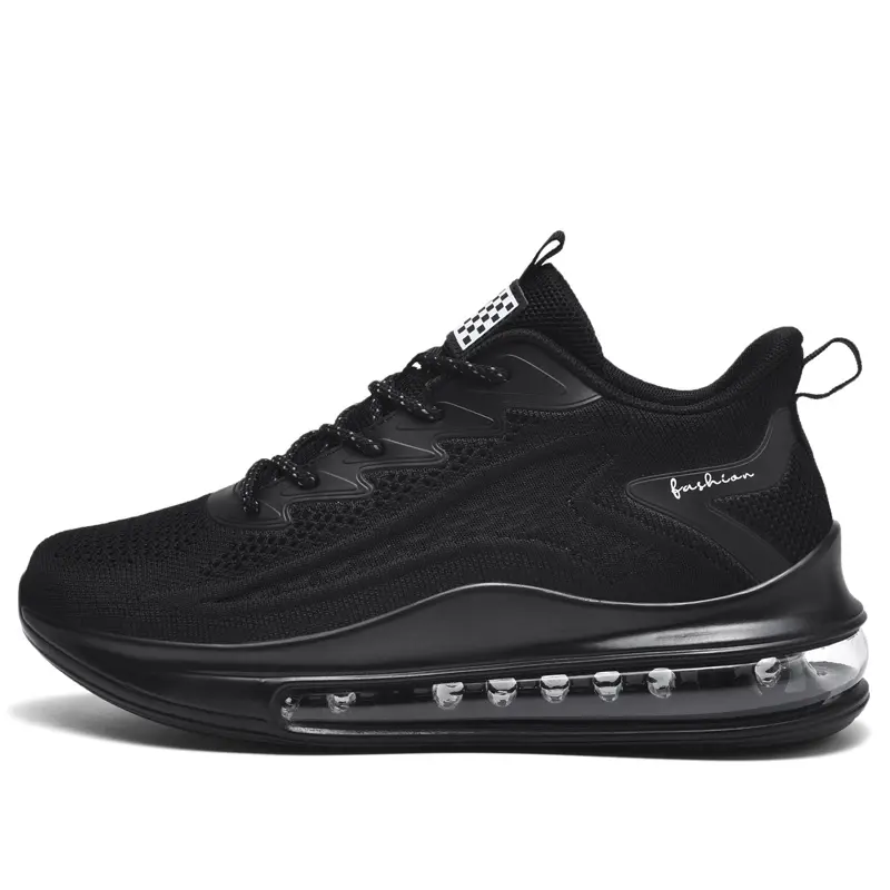 Men’s Less Than Ankle Mesh Upper Active Casual Trainers - Trendy, Lightweight, Comfy Slip-On Walking Shoes, Breathable Fitness Shoes, Non-Slip Athletic Gym Footwear
