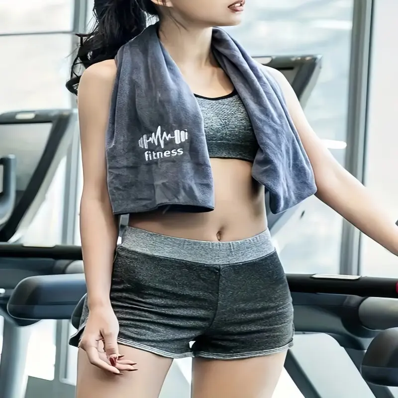 Soft Sports Towel, Absorbent Sweat Wipe, 25x100cm/9.84x39.4 Inches, Quick-Dry Fabric, Multifunctional Towel, Quick Drying Towels, Workout Towels, Ideal for Gym Running Yoga Outdoor Activities