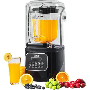 VEVOR Blender for Smoothies, 61 oz 1400W, Professional Blender with Powerful Motor, Multi-Functional Food Processing Blenders with 2 Cups for Smoothie/Milkshake/Juice, Fits for KitchenVEVOR Super Brand Day