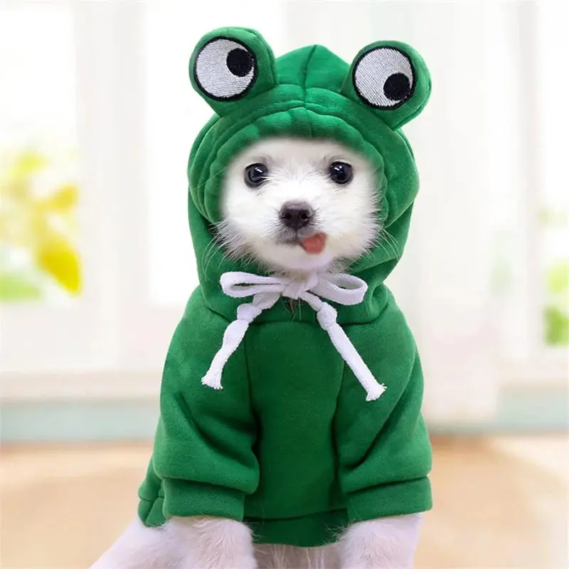Winter Dog Hoodie Coat for Bulldogs & Small Breeds - Premium Polyester All-Season Jacket, Classic Design, S-XXL Sizes, Warm & Cozy