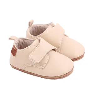 Toddler PU Sneakers Casual Soft Sole Cute Baby Flats Infant Walking Shoes for Newborn Girl Boys