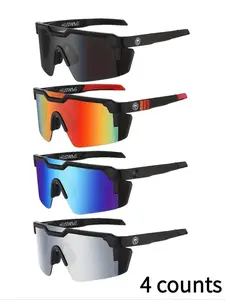 Sports Cycling Sunglasses,   Outdoor Sports Eyewear for Men & Women, Cycling Accessories, Polarized Cycling Glasses, Cycling Windproof Glasses, Road Cycling Gear