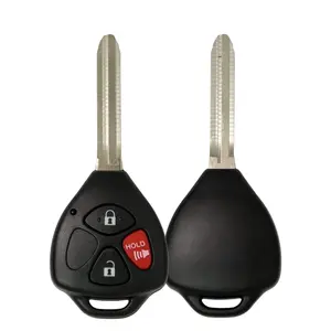 2006-2013 Toyota Scion / 3-Button Remote Head Key / HYQ12BBY (Chip 4D67) (AFTERMARKET)