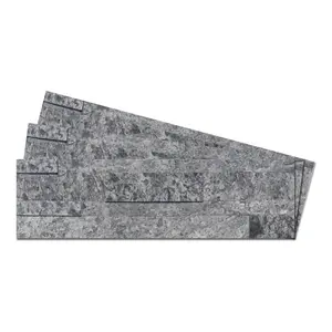 Lunar Stone - Self-Adhesive 3D Peel & Stick Real Stacked Stone Tiles [Pack of 10]