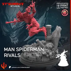 Man Spiderman Rivals 40mm Miniature - MCP Proxy