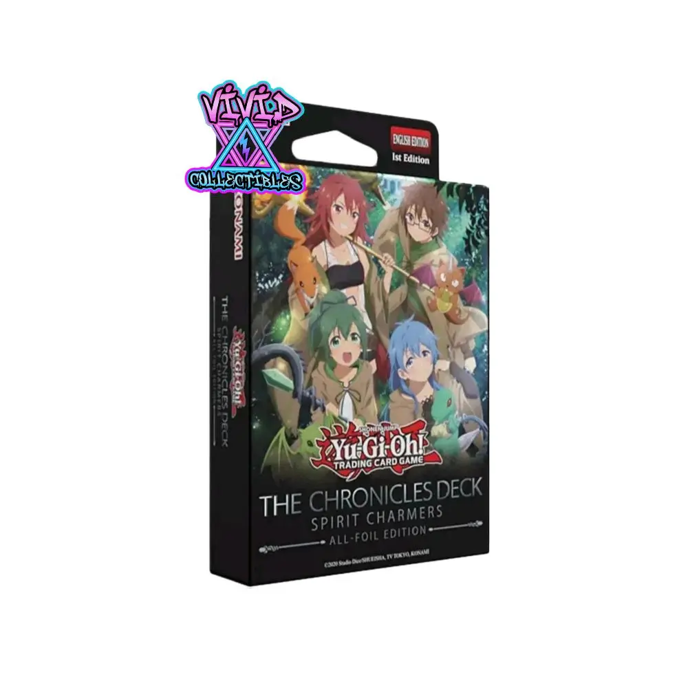 Yugioh THE CHRONICLES DECK: Spirit Charmers (All-Foil Edition) Deck