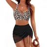 Blooming Jelly Women High Waisted Bikini Sets U-Wire Tummy Control Swimsuits Modest Bathing Suit Mesh Swim Skirt#TikTokShopFallDealsForYou