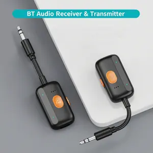 Bluetooth-compatible Car Audio Adapter, Bluetooth-compatible V5.4 Receiver, Wireless Audio Receiver for Car/home Stereo/wireless Speakers, Plug & Play Design, Bluetooth Connection