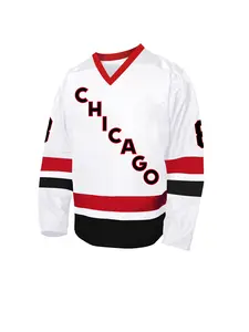Men's Ice Hockey Jersey 88 Embroidered Casual Training T-Shirt, Sporty V-Neck Long Sleeve, Loose-Fitting All Seasons, Athletic Sports Clothing, Athletic Apparel