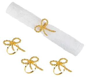 Ribbon Napkin Ring, Set of 4 by Valerie