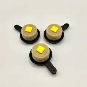 3D-Printed Pancake Fidget Clicker Snack-Making Tool, Unique Design Fidget & Finger Toy for Stress Relief, Ideal Gift, Gift Ideas, Collectors' Toy