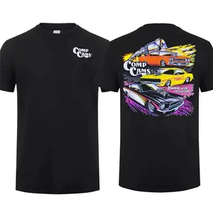COMP Cams 90's Pro Street T-Shirt, Gift for Truck Lover, Unisex Casual Shortsleeve Crewneck 100% Cotton, Top Menswear