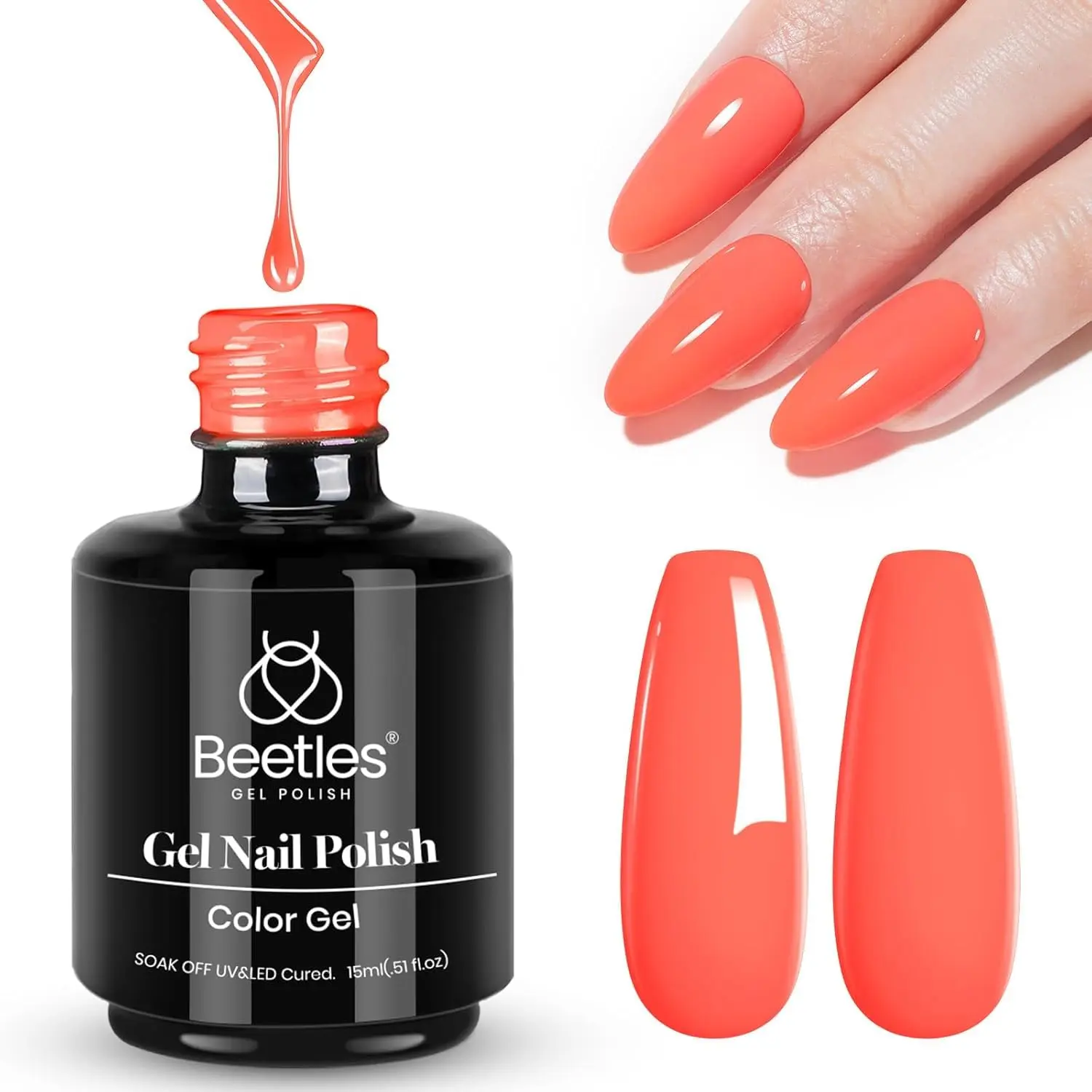 Carly Coral Orange