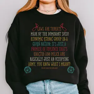 Laws Are Threats Shirt, D20, D&D Tshirt, Dunge0ns and Drag0ns Shirts, Vintage Retro 90s Joke D and D Sweatshirt, Hoodie, RPG Gift