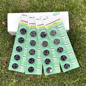 Cr2032 Button Battery 3v, Child-Proof Packaging, Ideal for Car Keys, Remote Controls, Toys, Alarms, Watches, Household Appliances