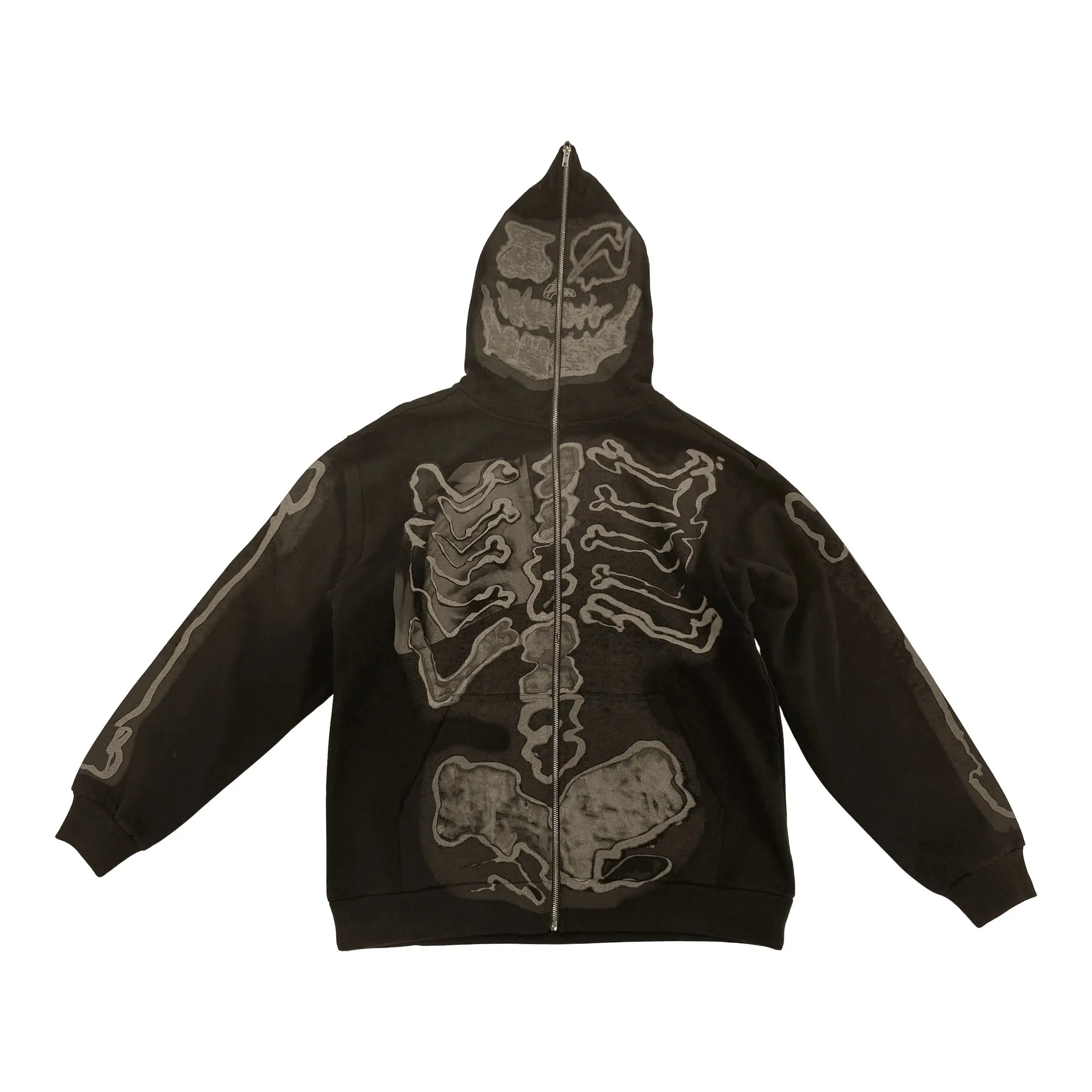 Cactus Jack x Fragment Skeleton Graffiti Full Zip Hoodie Redux (ComplexCon)