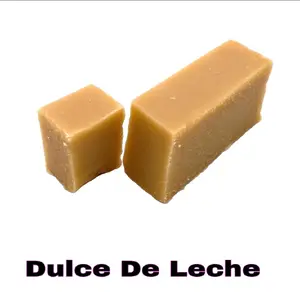 Soft Dulce de Leche (Jamoncillo )Typical Sweet. Candy