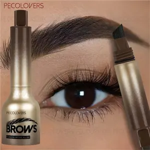 Waterproof Eyebrow Powder & Eyebrow Pencil 1 Pcs, Sweatproof Lasting Makeup, Filling Eyebrow Shapes, 3D Eye Brows Look, Easy To Use, Eyebrow Powder, Eyebrow Setting, Used for Four Seasons, Christmas Gifts