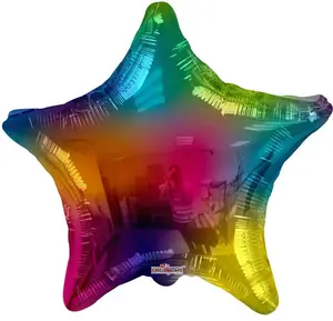 18" Solid Multicolor Star - (Single Pack) 16548-18