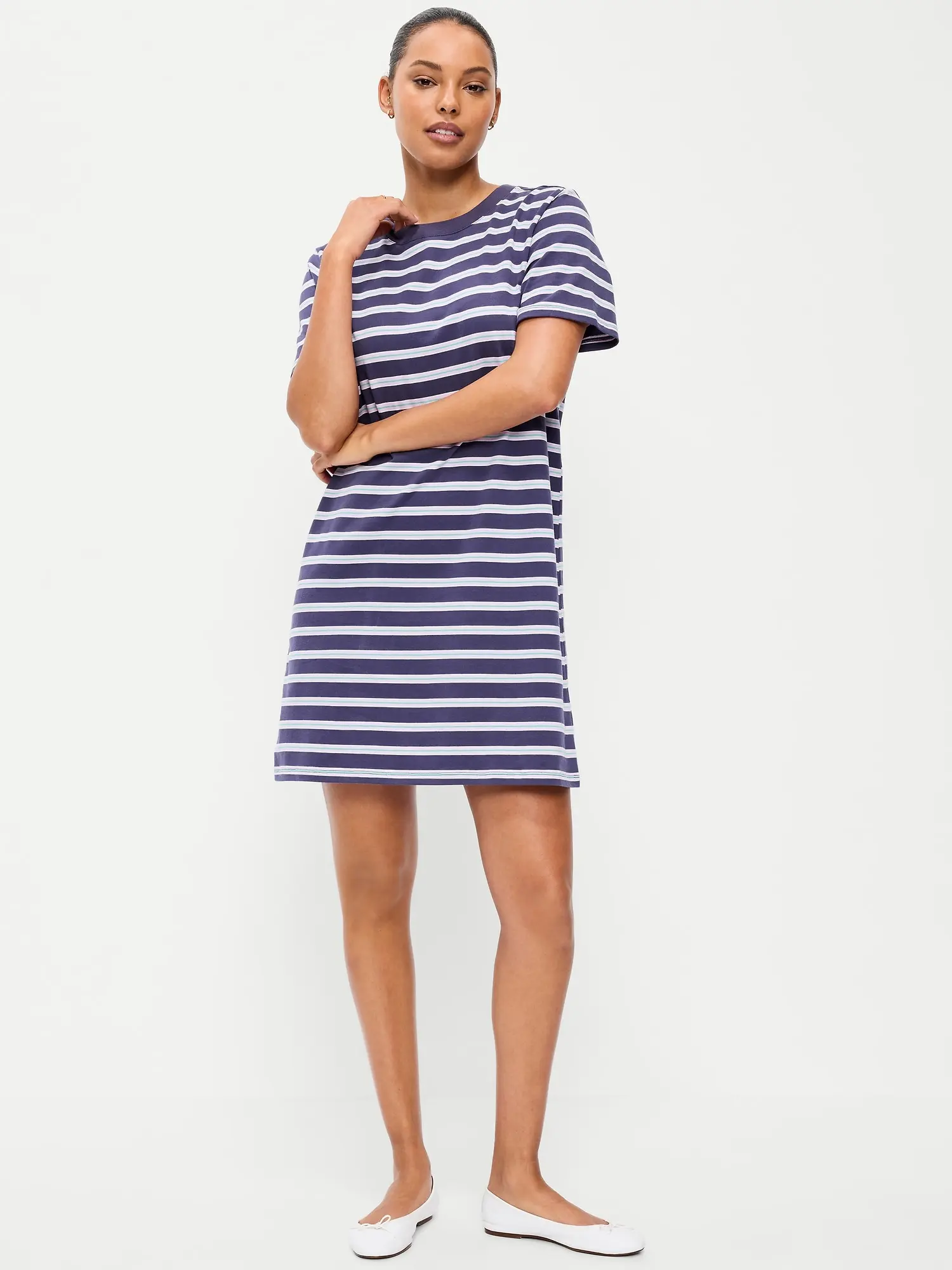 knee length dresses for ladies NWT Old Navy High-Neck Tie-Strap Cute Beautiful Swing Summer Dress for  Women S-L