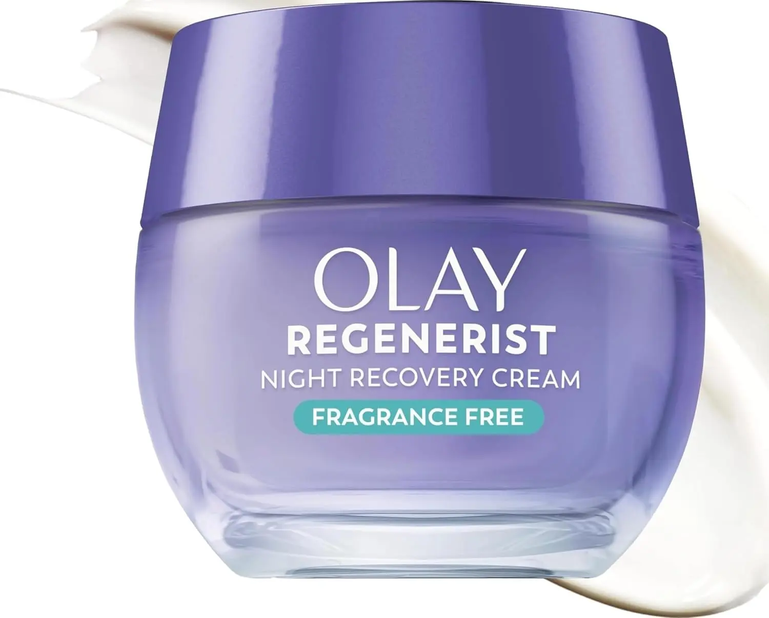 Olay Night Cream for Face, Anti-Aging Face Moisturizer for Women - Fragrance-Free Skin Care, Anti-Wrinkle, Exfoliate, Smooths Texture - Triple Collagen Cream, Niacinamide, Pro-Vitamin B5, 1.7Oz